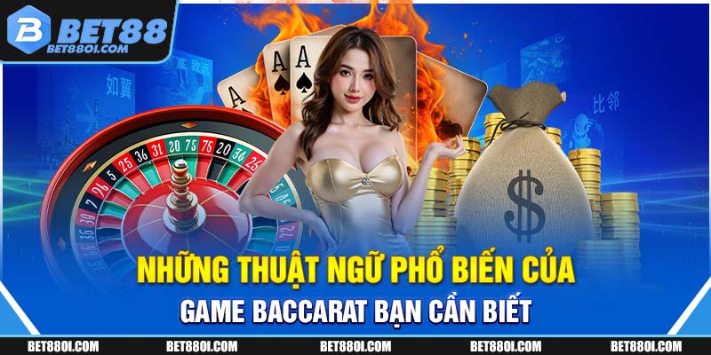 Những thuật ngữ phổ biến của game baccarat bạn cần biết